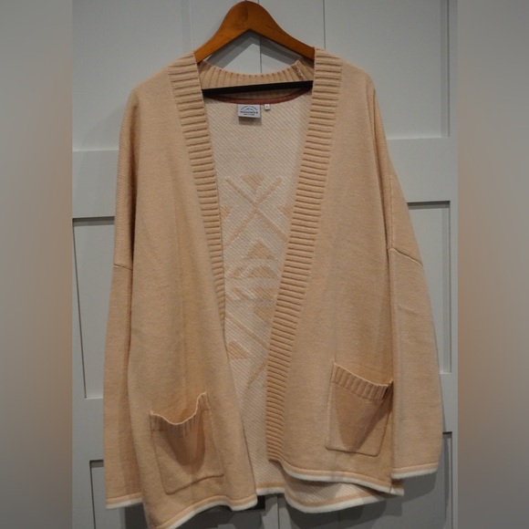 NWOT Passenger peach cardigan sz large - Picture 2 of 5